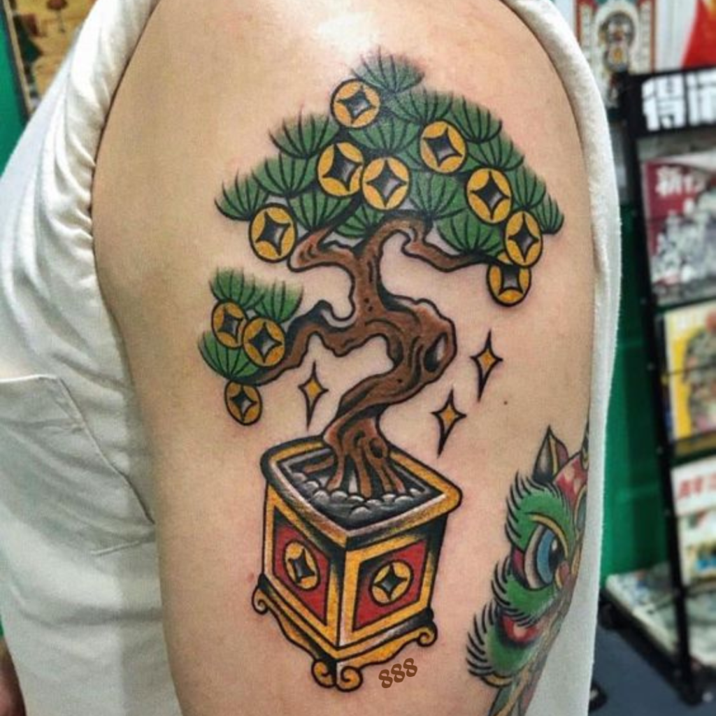 888 tattoo meaning money tree