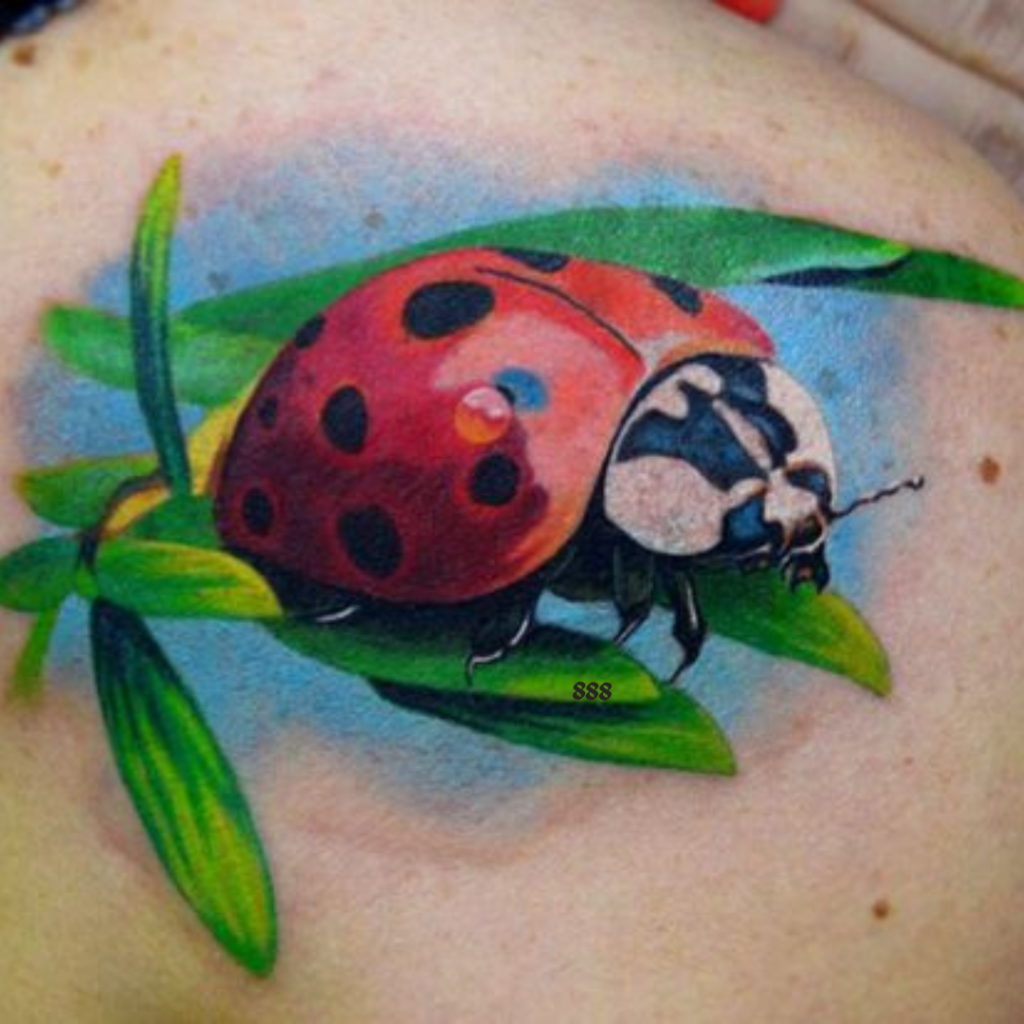 888 tattoo meaning ladybug