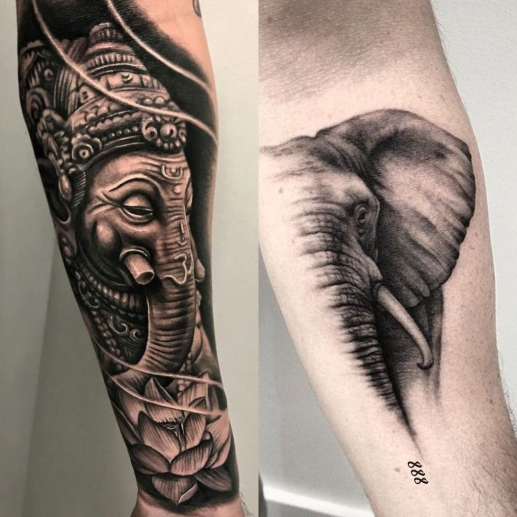 888 tattoo meaning elephant